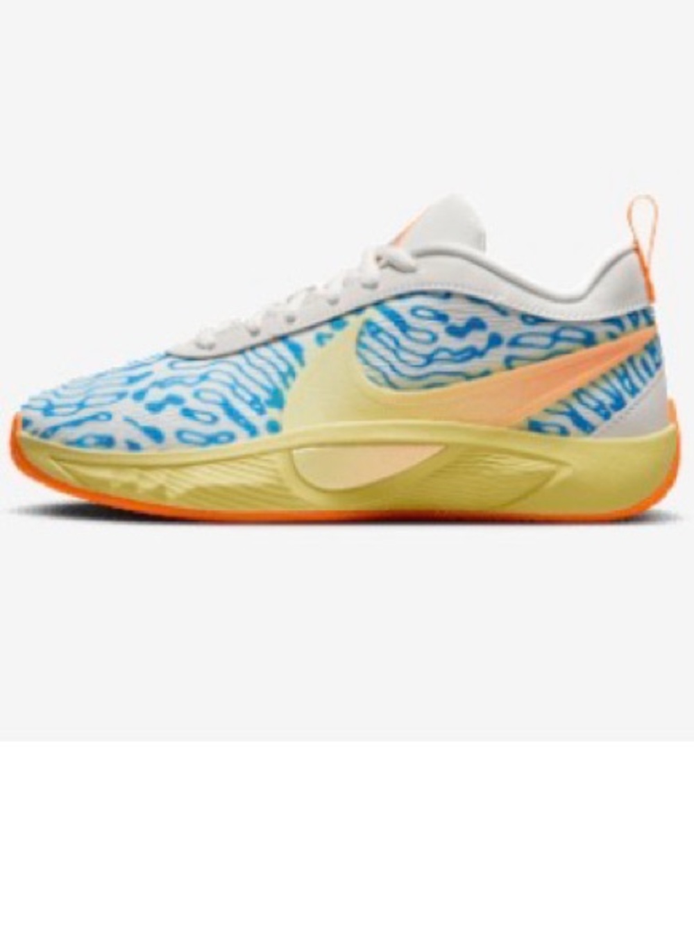 Nike Giannis Freak 6 Kids' Sneakers in Phantom, Light Lemon & Orange